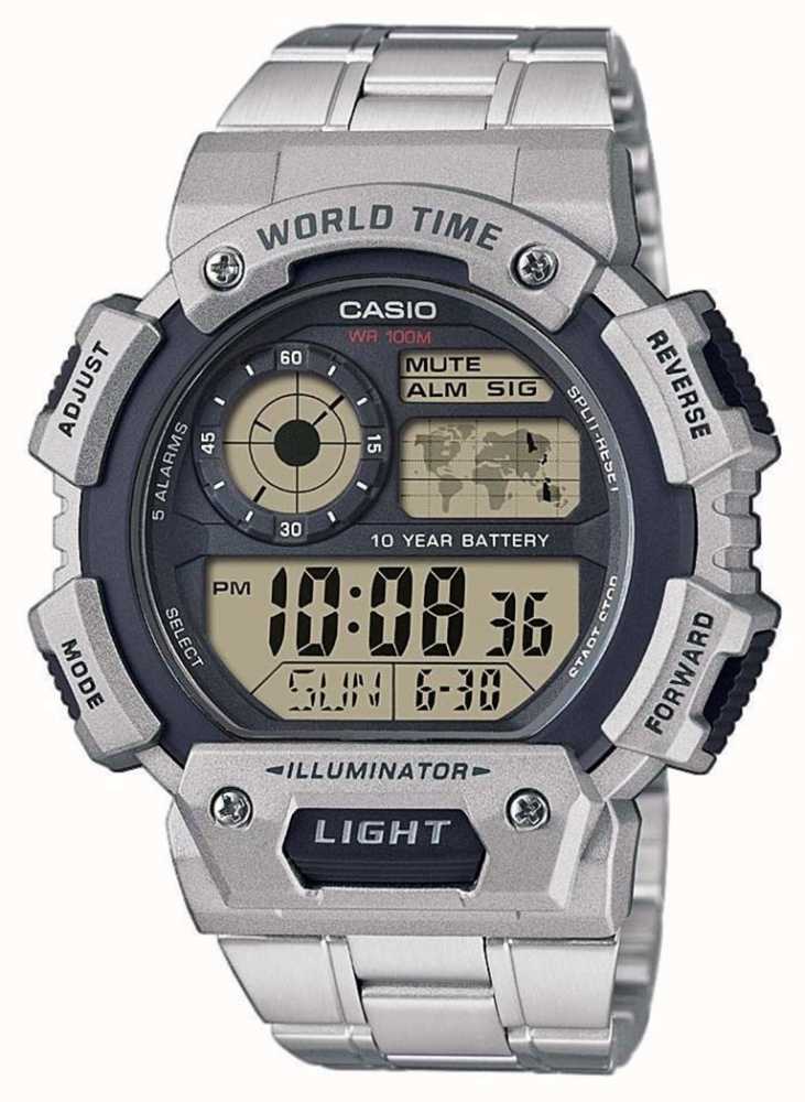 casio world time alarm chronograph