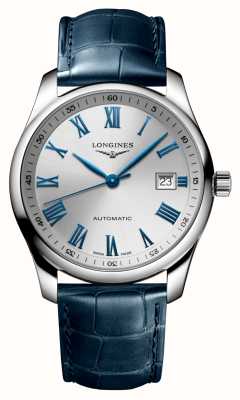 LONGINES Master Collection | Automatic | Silver Dial | Blue Leather L27934792