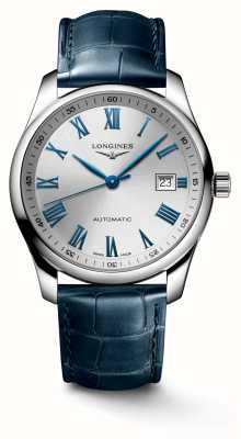 LONGINES Master Collection | Automatic | Silver Dial | Blue Leather L27934792