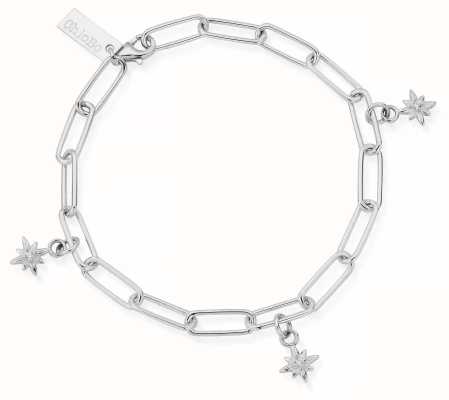 ChloBo Link Chain Divine Journey Sterling Silver Bracelet SBLC888