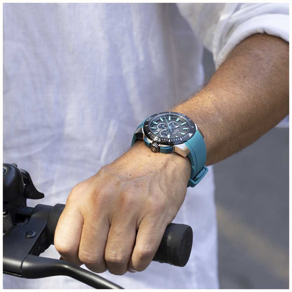 Festina Chrono Bike 2022 Black Dial / Turquoise Rubber F20642/3 - First  Class Watches™ IRL | Kugelschreiber