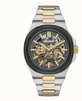 Ingersoll The Catalina | Automatic | Black Skeleton Dial | Stainless Steel Bracelet I12504