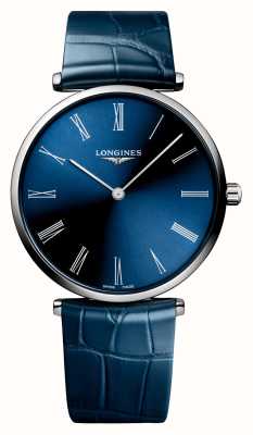 LONGINES La Grande Classique De Longines | Blue Dial | Blue Leather Strap L48664942