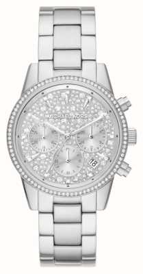 Michael Kors Ritz | Crystal Chronograph Dial | Stainless Steel Bracelet MK7301