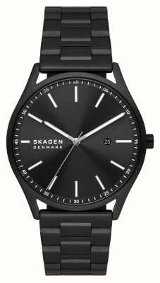 Skagen Men's Holst | Black Dial | Black Stainless Steel Bracelet SKW6845