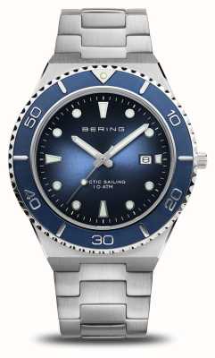 Bering Arctic Sailing | Blue Dial | Stainless Steel Bracelet 18940-707