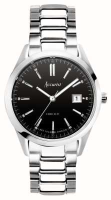 Accurist Everyday Mens | Black Dial | Stainless Steel Bracelet 74014