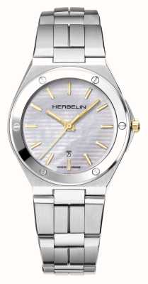 Herbelin Women's Cap Camarat | Silver Dial | Stainless Steel Bracelet 14545B19T