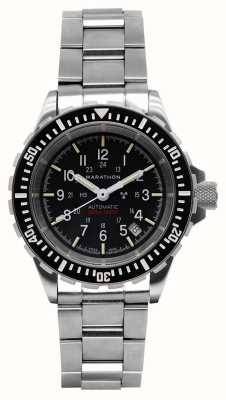 Marathon Large Diver's Automatic (GSAR) | US Government | Stainless Steel Bracelet | Marathon ClaspEX-DISPLAY WW194006SS-0009 EX-DISPLAY