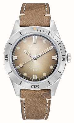 Squale Super-Squale (38mm) Sunray Brown Dial / Brown Italian Leather Strap SUPERSSBW.PBW