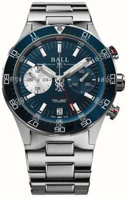 Ball Watch Company Roadmaster M Limited Edition Chronograph (41mm) Blue Dial / Stainless Steel DC3180C-S2CJ-BE