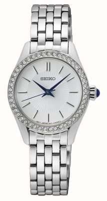 Seiko Women's | White Dial | Stainless Steel Bracelet SUR539P1
