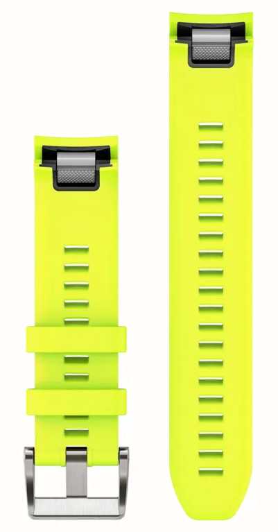 Garmin MARQ QuickFit 22MM Jacquard-Weave Nylon Stap Only Yellow/Green  010-12738-23 - First Class Watches™ USA