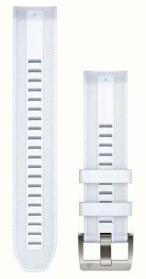 Garmin Quickfit® 22 MARQ Watch Strap Only - Whitestone Silicone Strap 010-13225-06