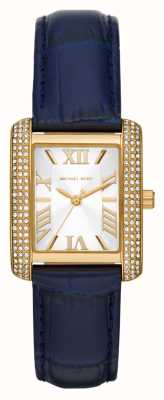 Kate Spade Rosedale (32mm) White Dial / Black Leather Strap