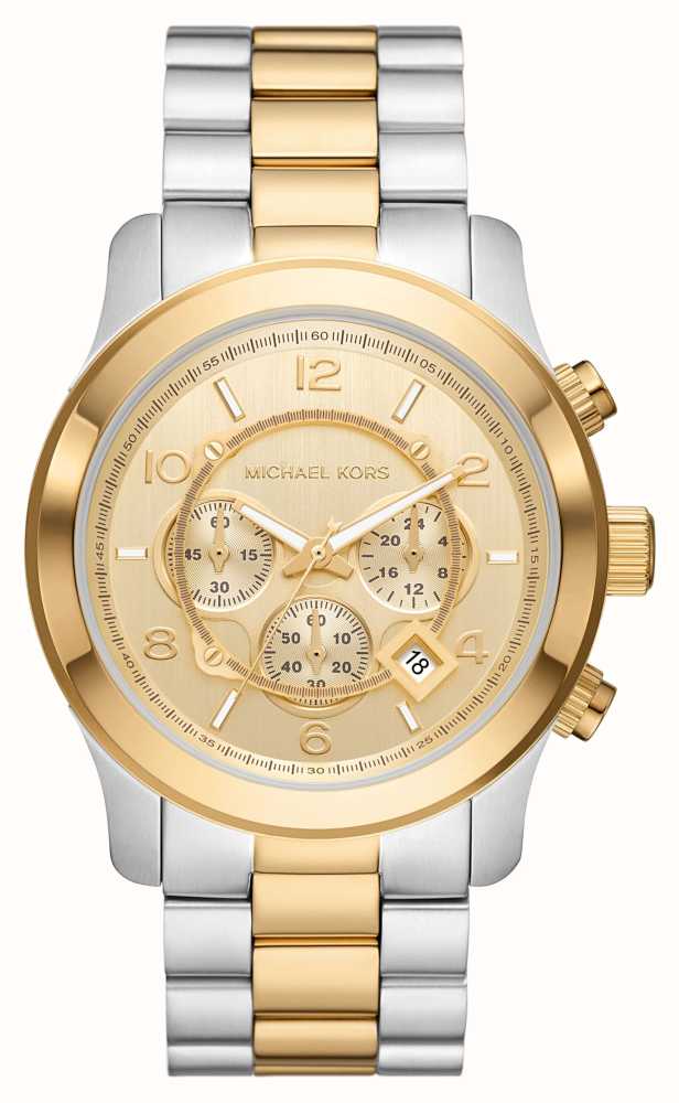 Michael kors watch runway sale gold