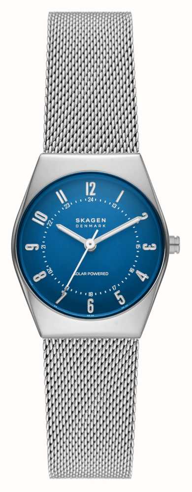 Skagen Women's Grenen Lille | Blue Dial | Steel Mesh Bracelet