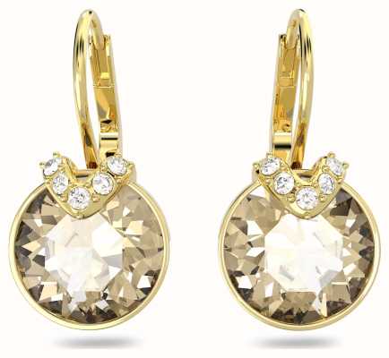 Swarovski Bella V Drop Earrings | Gold-Tone Plated | Gold Crystals 5662093