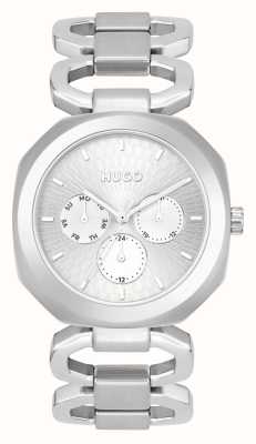 HUGO Women's #INTENSE | Silver Dial | Stainless Steel Bracelet 1540149