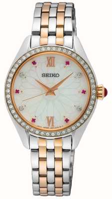 Seiko Special Edition Mother-of-Pearl Crystal Set Watch SUR542P1