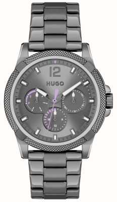 HUGO #IMPRESS Quartz (38mm) Grey Dial / Grey PVD Stainless Steel 1540135