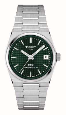 Tissot PRX Powermatic 80 (35mm) Green Dial / Stainless Steel T1372071109100