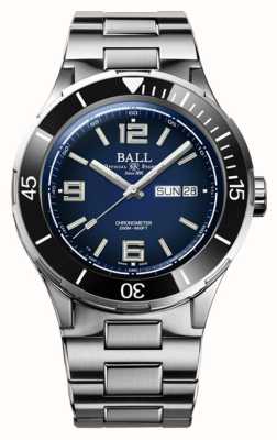 Ball Watch Company Roadmaster Archangel Chronometer Day/Date (40mm) Blue Dial / Stainless Steel DM3030B-S12CJ-BE