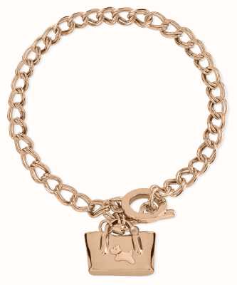 Radley Jewellery Hillgate Place Bracelet | Rose Gold Plated | Handbag Charm RYJ3224S
