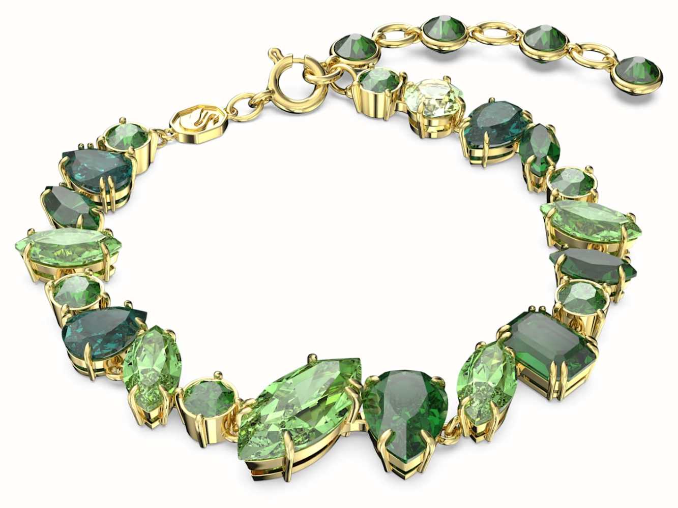 Luxurious 7.50CT Emerald Cut Diamond and Green Emerald Tennis Bracelet –  Primestyle.com