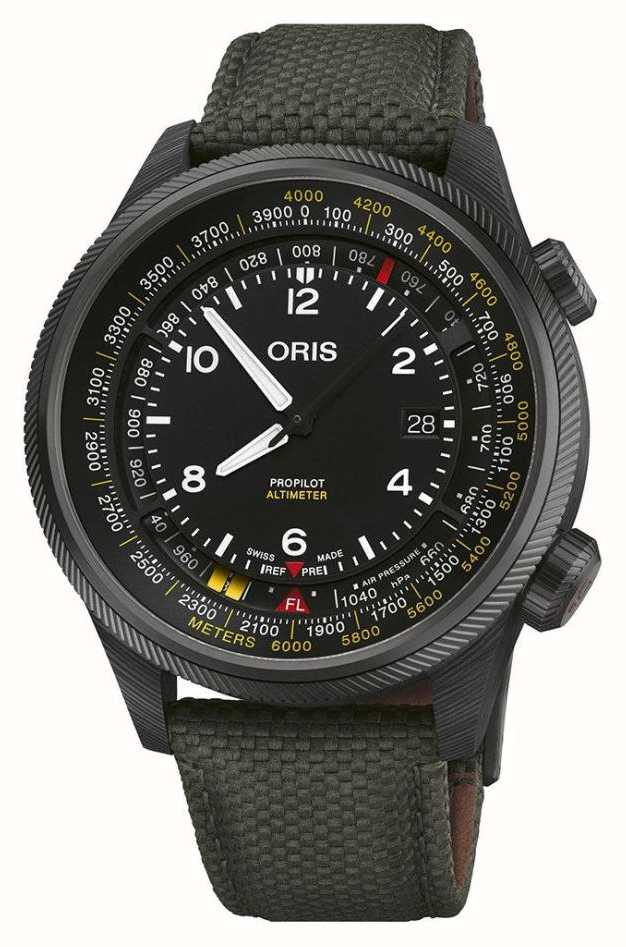 Oris big crown propilot shop altimeter with feet scale