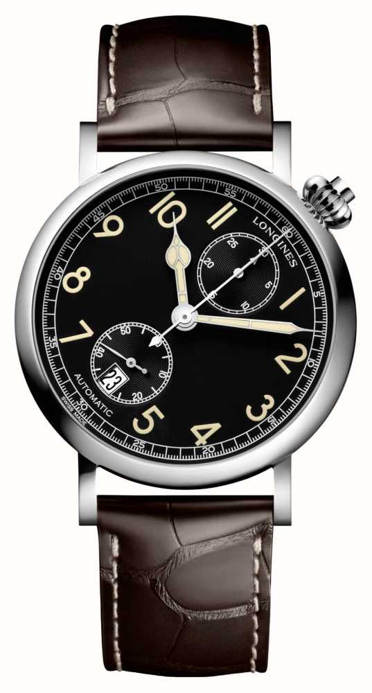 LONGINES Avigation Type A 7 1935 41mm Black Dial Brown