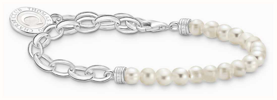 Bracelet, silver with seashell pendants – THOMAS SABO