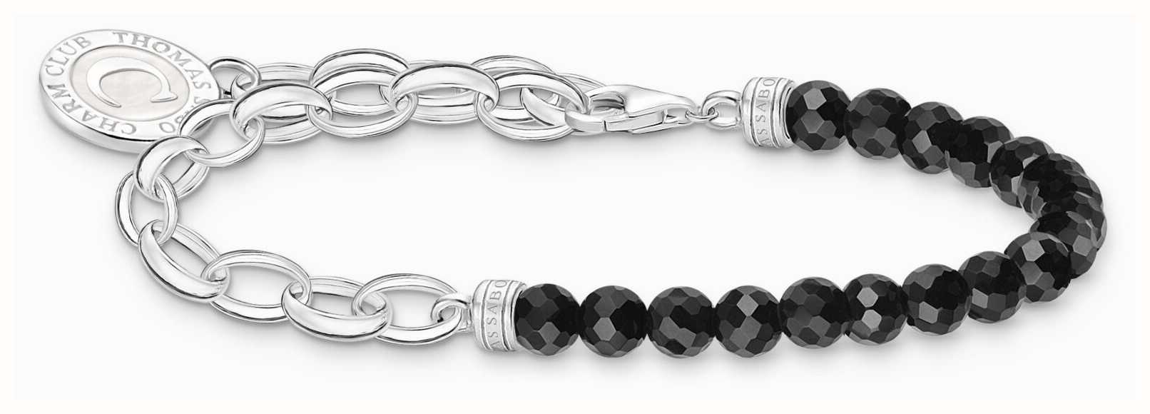 Thomas sabo sale black charm bracelet