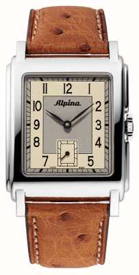 Alpina Alpiner Heritage Caree Automatic (32.5mm) White Dial / Brown Leather Strap AL-530SAC3C6