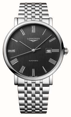 LONGINES Elegant Collection (41mm) Black Dial / Stainless Steel L49114716