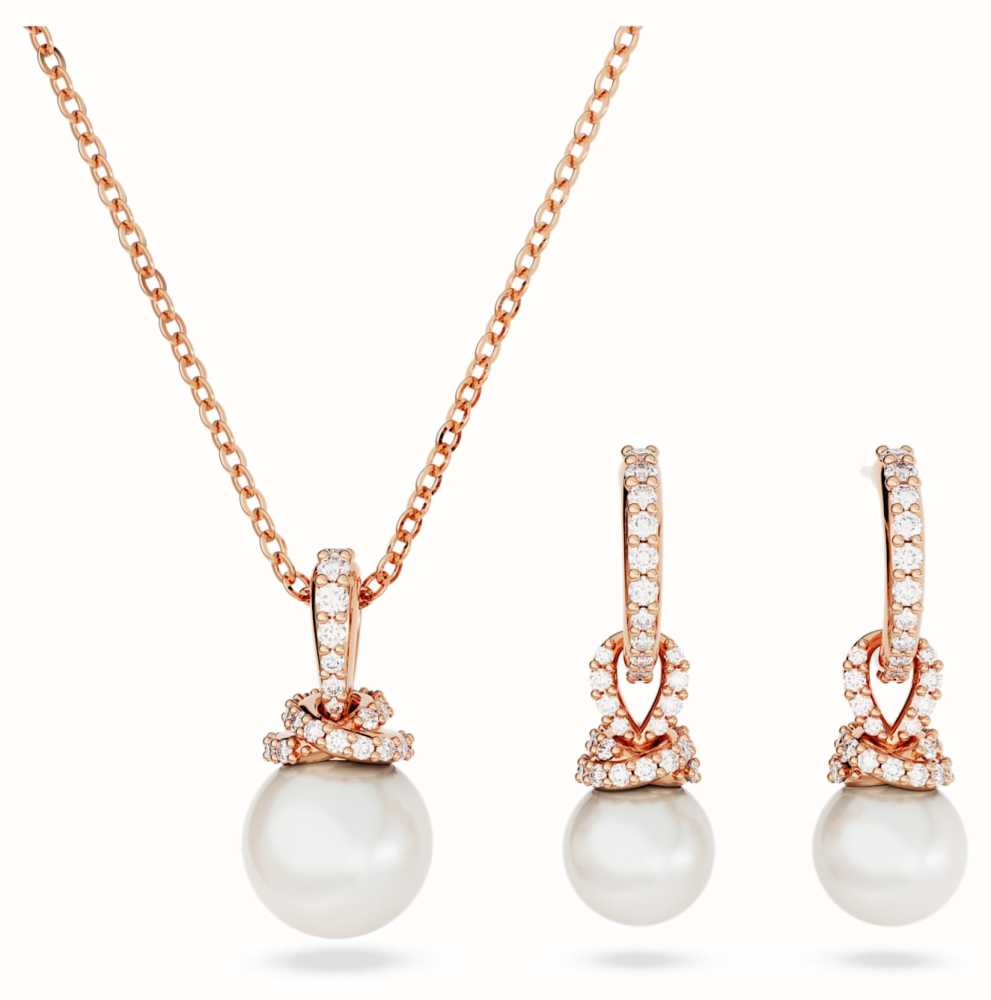 Korean Style Sweet Zircon Necklace Earrings Set Bridal Jewelry Set Women  Choker Water Drop Pendant – the best products in the Joom Geek online store