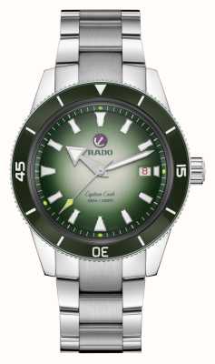 RADO Captain Cook x Cameron Norrie Limited Edition (42mm) Green Dial / Stainless Steel (823 Pieces) R32149318