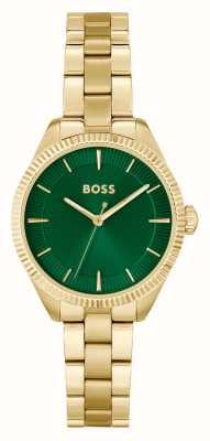 BOSS Sage (32mm) Green Dial / Gold Stainless Steel Bracelet 1502729