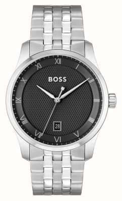 BOSS Principle (41mm) Black Dial / Stainless Steel Bracelet 1514123