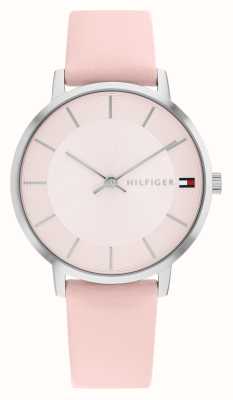 Tommy Hilfiger Women's Pippa (34mm) Pink Dial / Pink Leather Strap 1782670