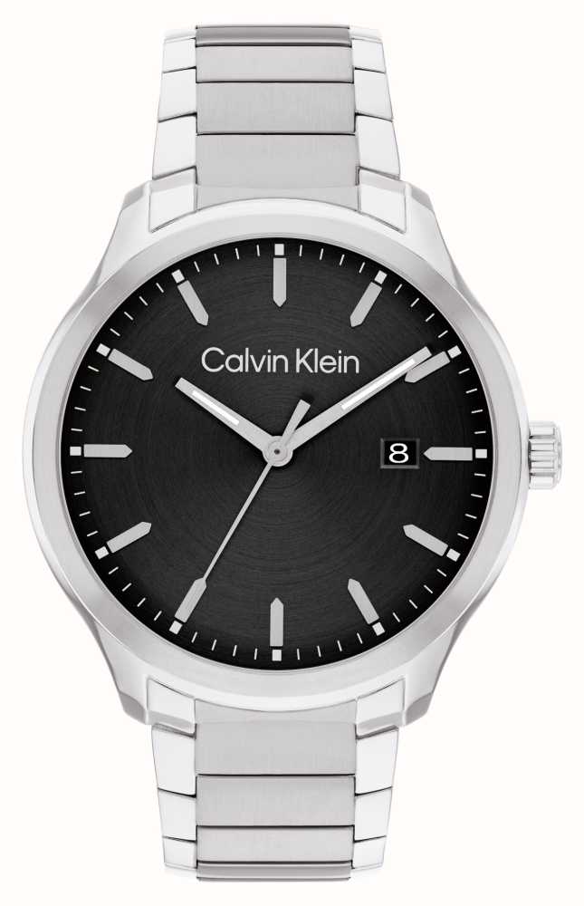 Calvin Klein Define Men's (43mm) Black Dial / Stainless Steel Bracelet  25200348 - First Class Watches™ IRL