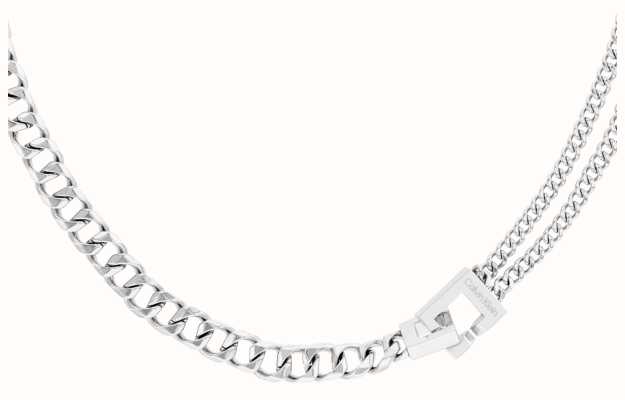 Calvin Klein Women's Divergent Links Necklace Stainless Steel 35000465