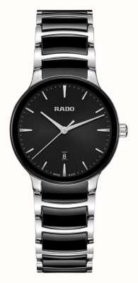 RADO Centrix Quartz (30.5mm) Black Dial / Black High-Tech Ceramic & Stainless Steel R30026152