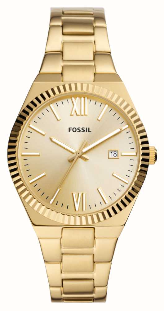 Fossil watch women's sale stainless steel bracelet