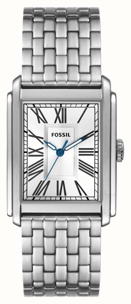 Fossil Carraway (30mm) Silver Dial / Stainless Steel Bracelet