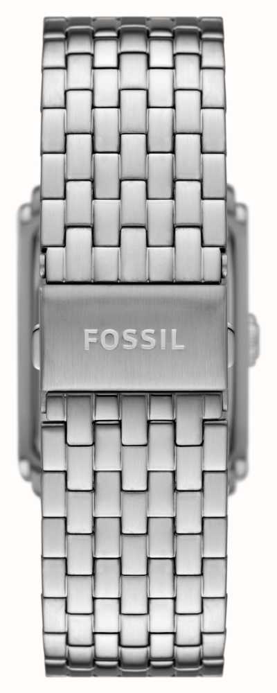 Fossil men's silver on sale stainless steel watch