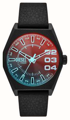 Diesel Men's Scraper (43mm) Black Dial / Black Stainless Steel