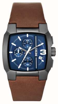 Men\'s Blue - | Strap Leather First Class Italian IRL 2130-3 Dial Brown Watches™ Bauhaus