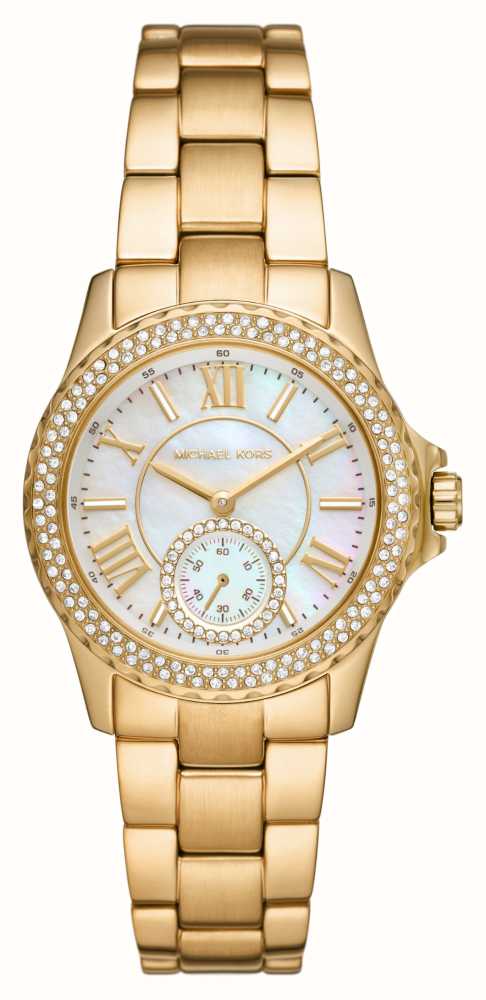 Michael kors mother 2025 of pearl watch