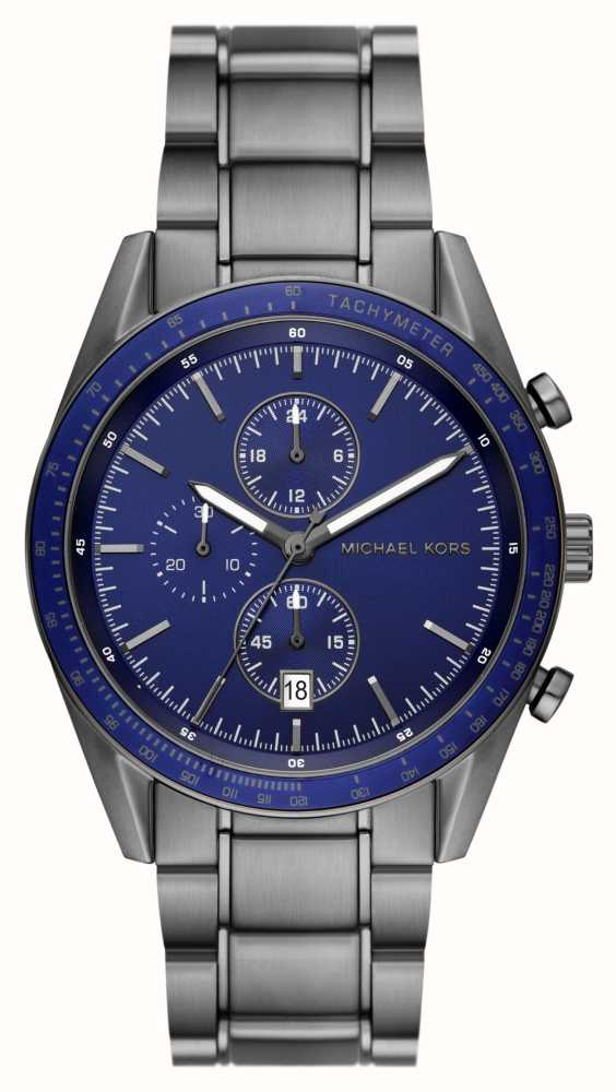 Michael kors shop watches blue dial